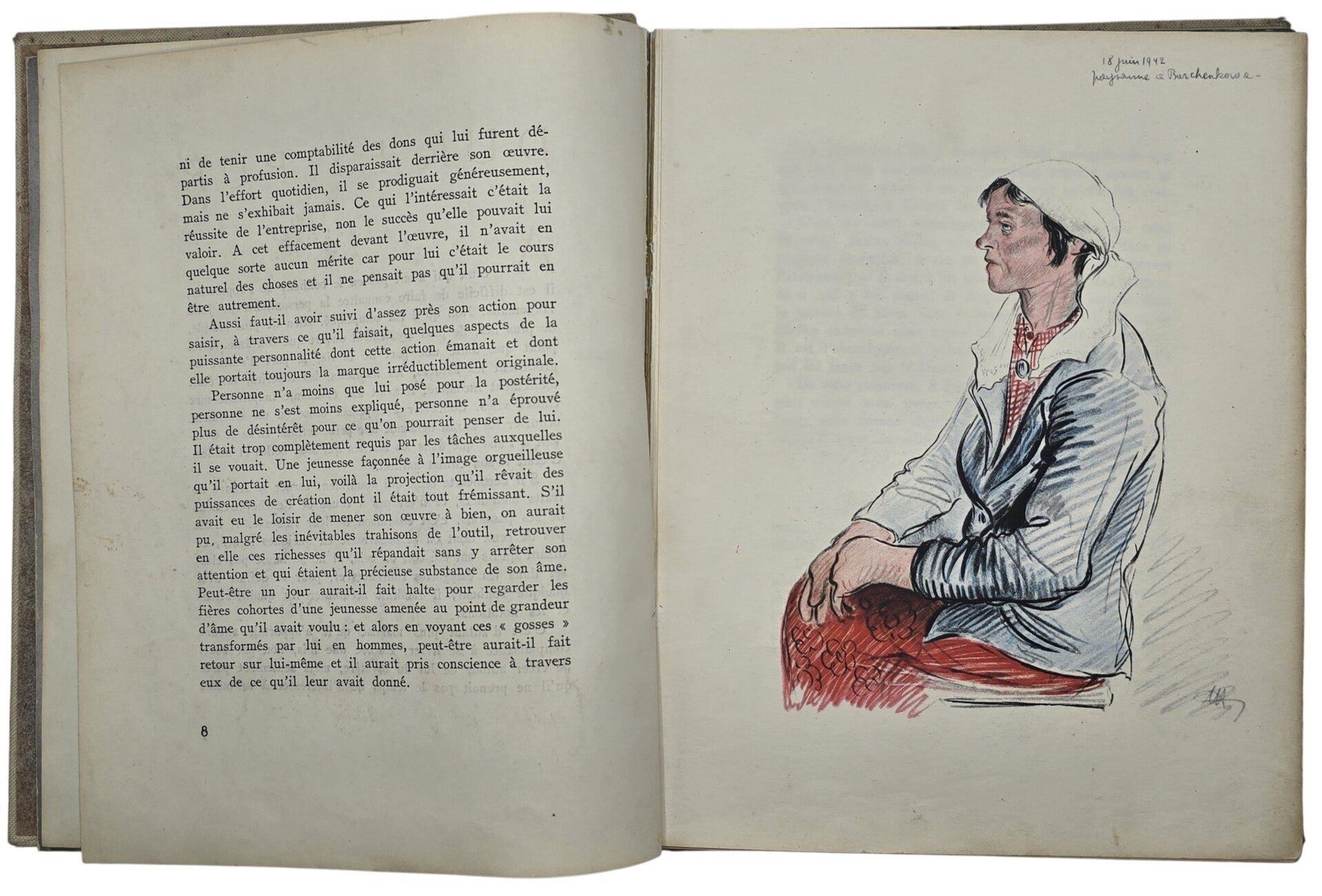 Original WW2 Walloon Collaboration Book - Rexist John Hagemans, Prévôt de la Jeunesse 1914-1942 (1943) — image 4