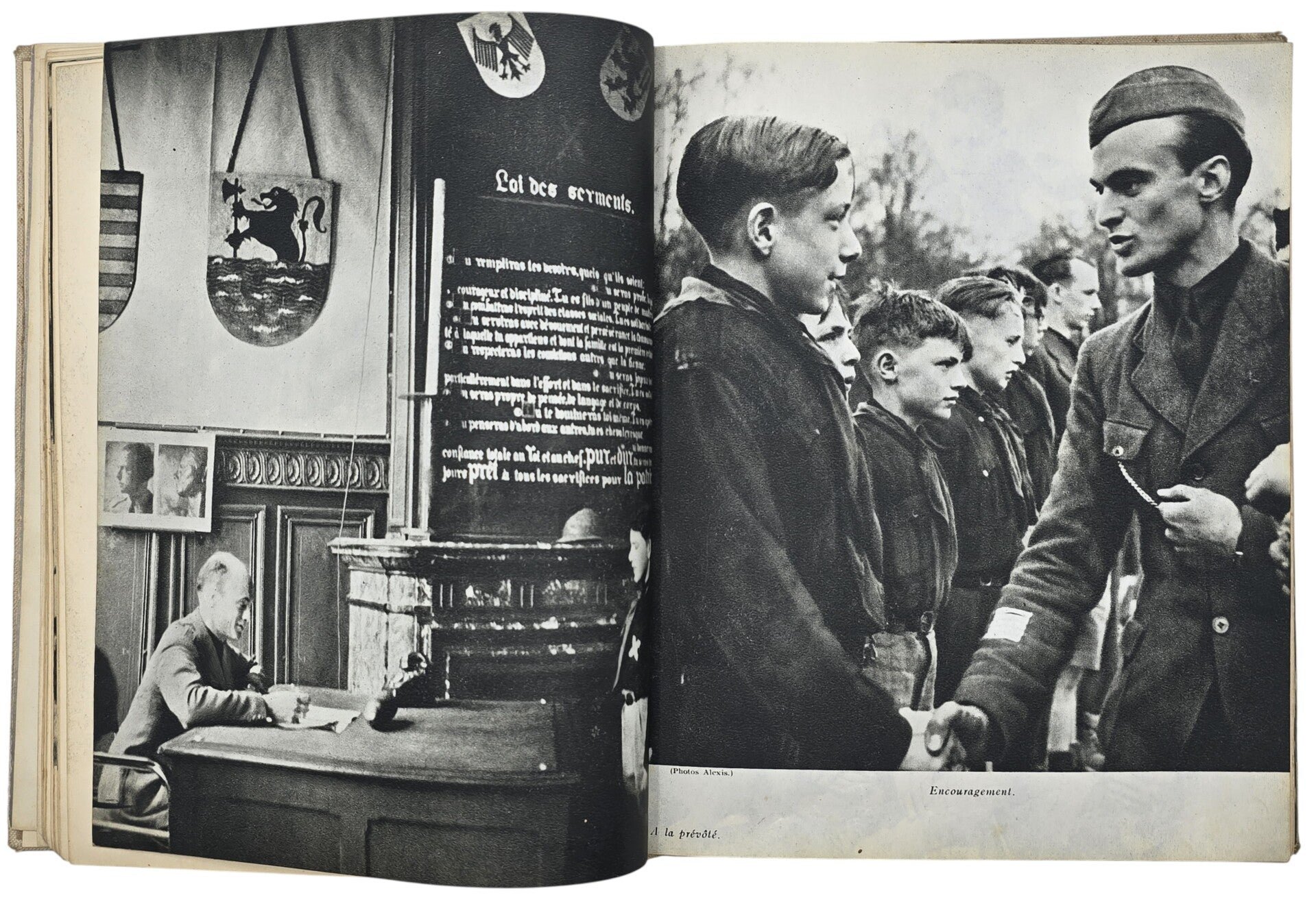 Original WW2 Walloon Collaboration Book - Rexist John Hagemans, Prévôt de la Jeunesse 1914-1942 (1943) — image 6