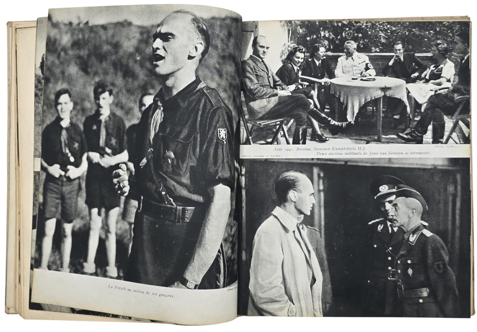 Original WW2 Walloon Collaboration Book - Rexist John Hagemans, Prévôt de la Jeunesse 1914-1942 (1943) — image 7