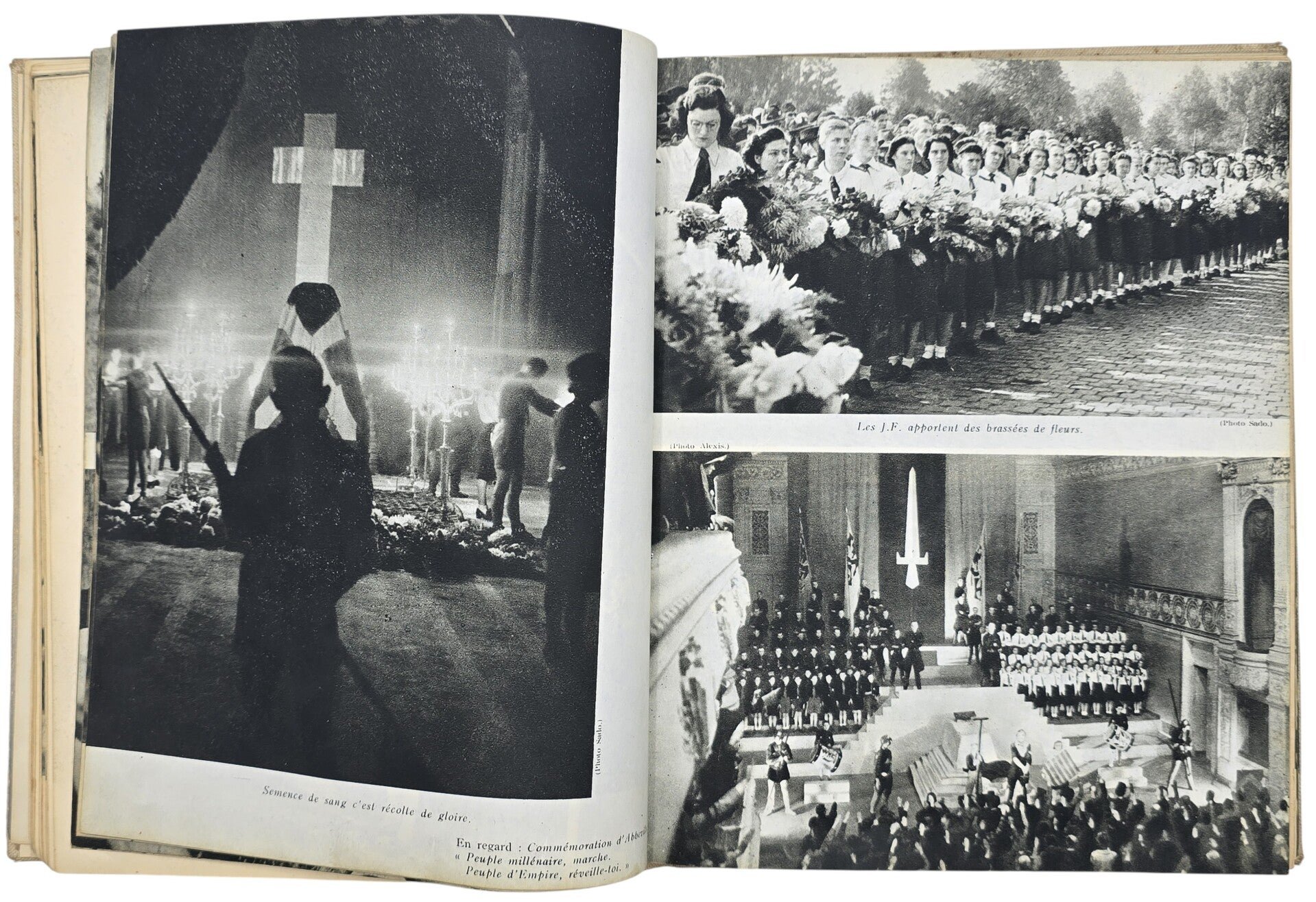 Original WW2 Walloon Collaboration Book - Rexist John Hagemans, Prévôt de la Jeunesse 1914-1942 (1943) — image 8