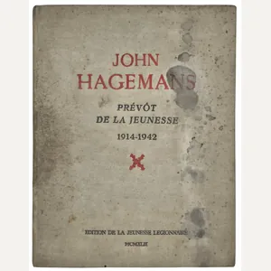 Original WW2 Walloon Collaboration Book - Rexist John Hagemans, Prévôt …