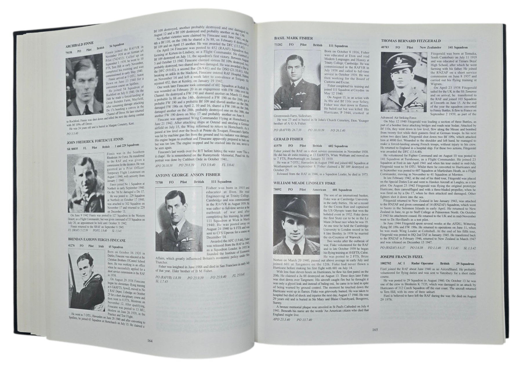 Original English Book – Men of the Battle of Britain, Kenneth G. Wynn, signed by WWII veterans (1999) — image 7