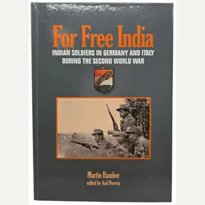 Original English Book – For Free India: Indian Soldiers in …
