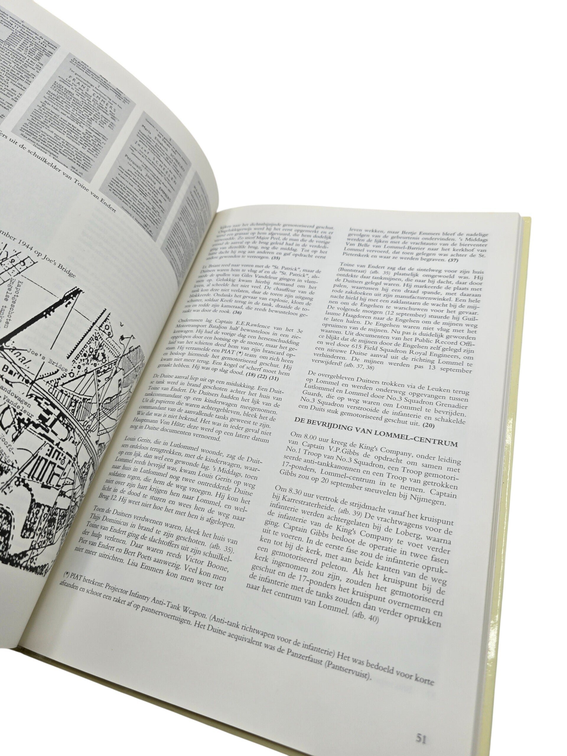 Original Dutch Book – De brug tot Market-Garden: Met de bevrijding van Lommel, Overpelt, Neerpelt, Valkenswaard, J. Israël (1992) — image 3