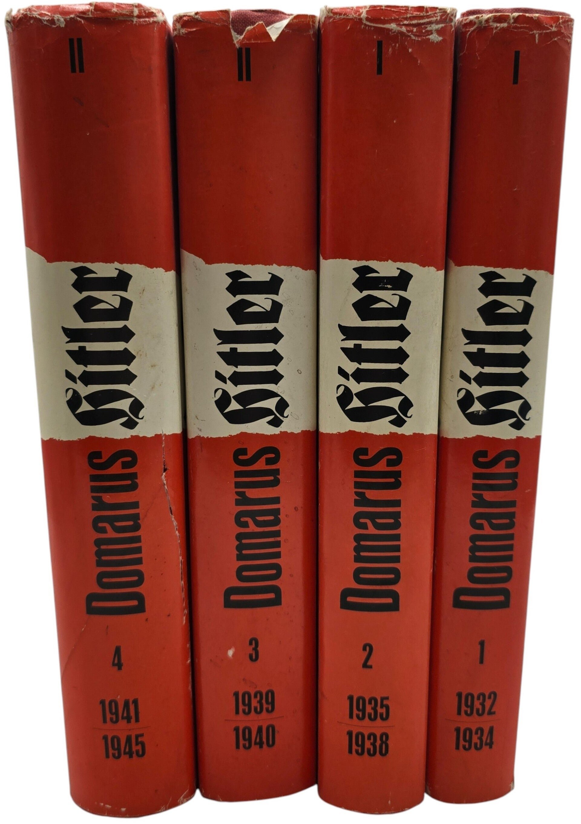 Original German Book – Hitler: Reden 1932 bis 1945. Kommentiert von einem deutschen Zeitgenossen, Max Domarus (1973) — image 2