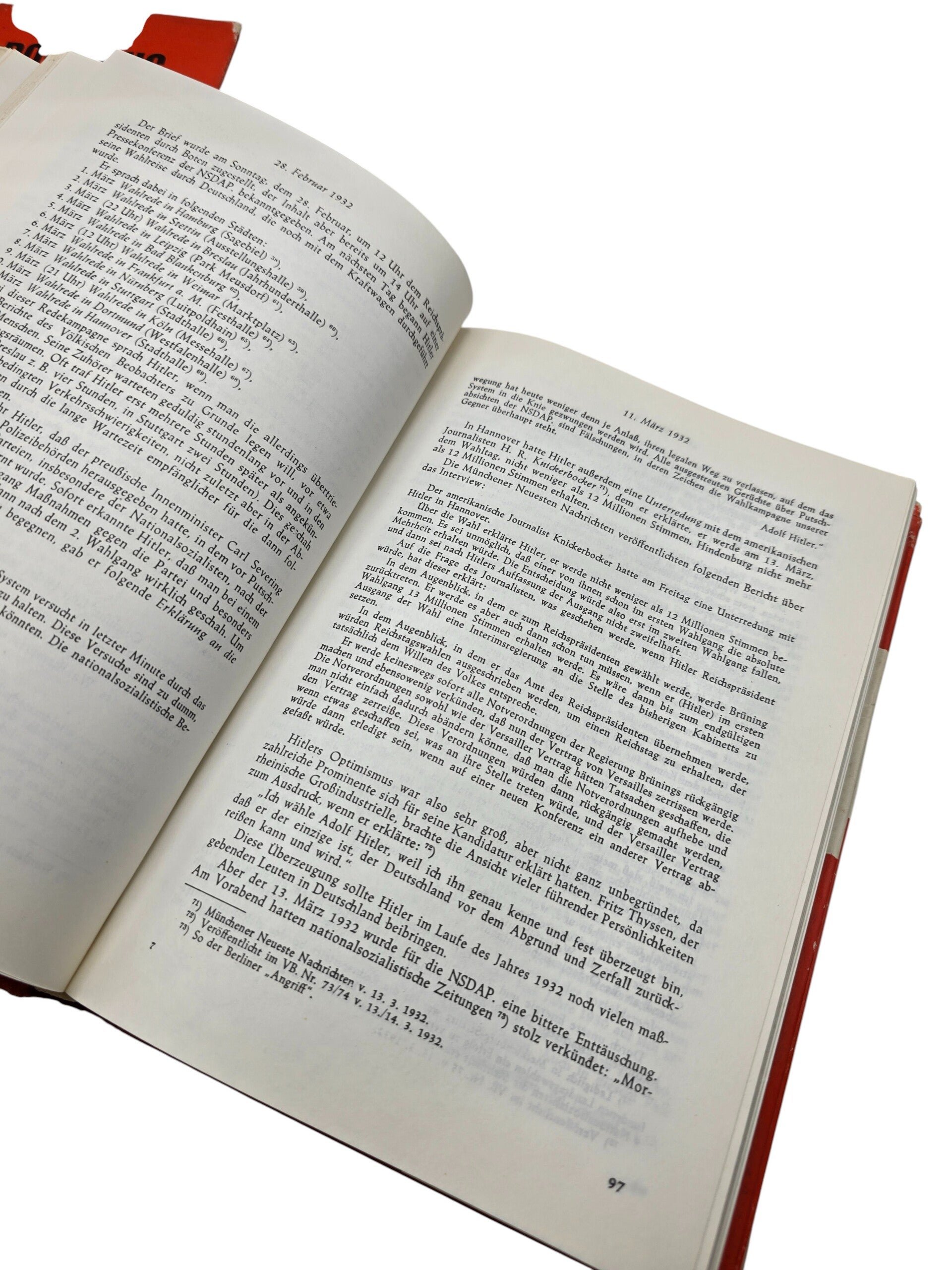 Original German Book – Hitler: Reden 1932 bis 1945. Kommentiert von einem deutschen Zeitgenossen, Max Domarus (1973) — image 3