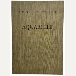 Original German Book – Aquarelle, Adolf Hitler (1935) facsimile copy!
