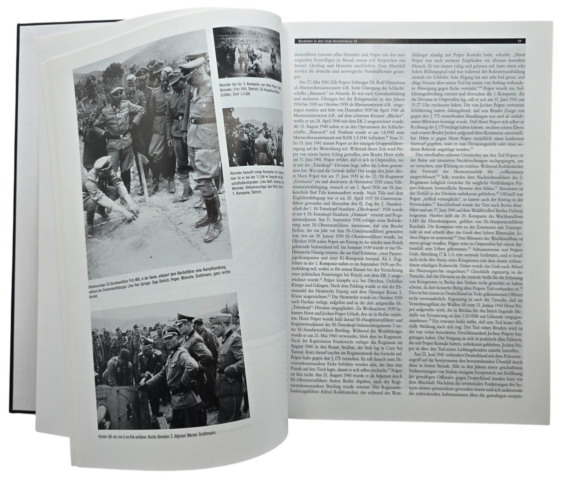 Original German Book – Jochen Peiper: Kommandeur Panzerregiment Leibstandarte, Patrick Agte (1996) — image 3