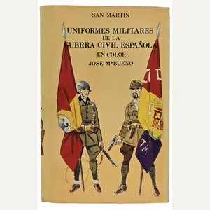 Original Spanish Book – Uniformes militares de la Guerra Civil …
