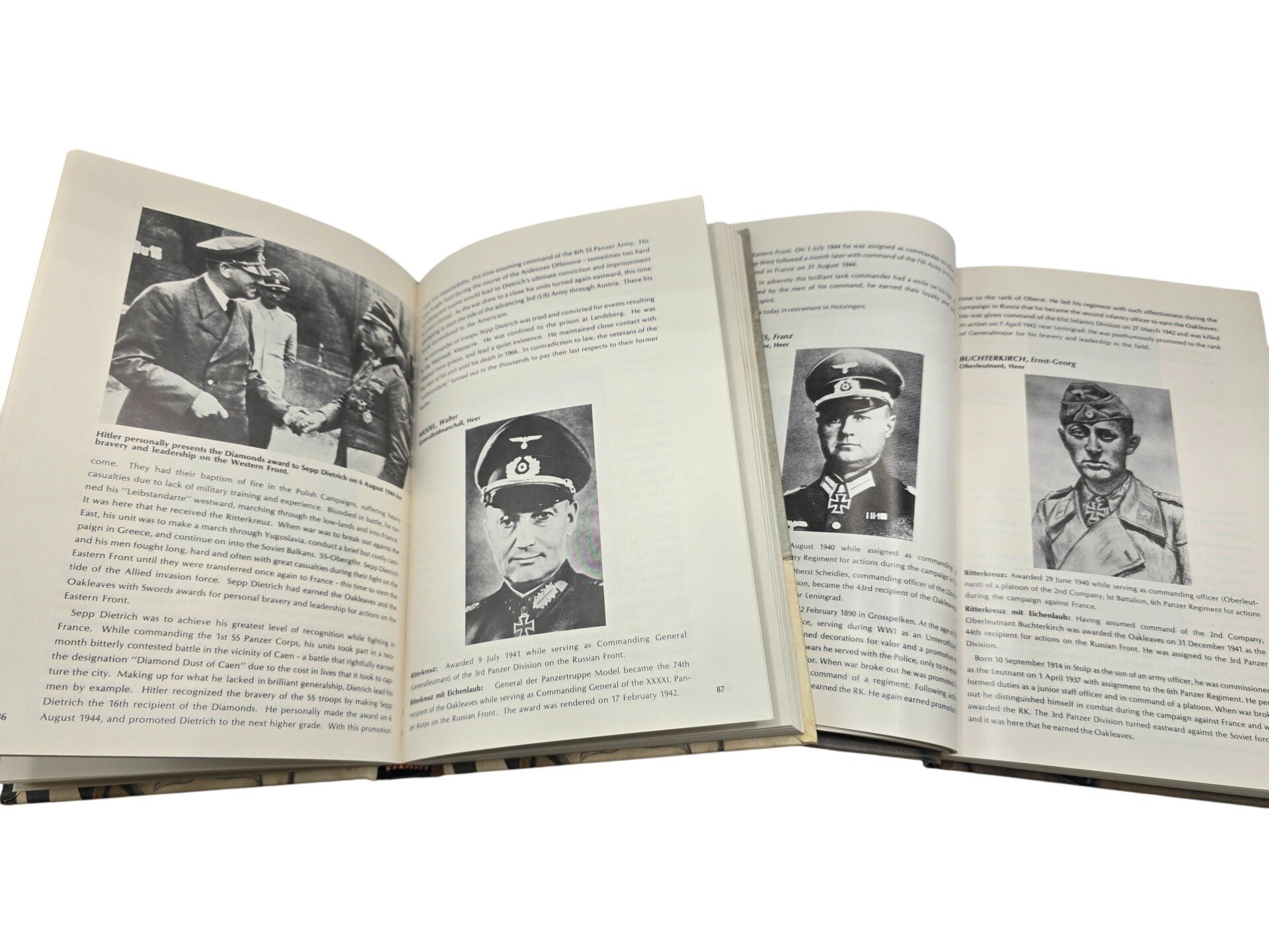 Original English Book – On the Field of Honor: A History of the Knight's Cross Bearers, volume 1 + 2, John R. Angolia (1979) — image 3