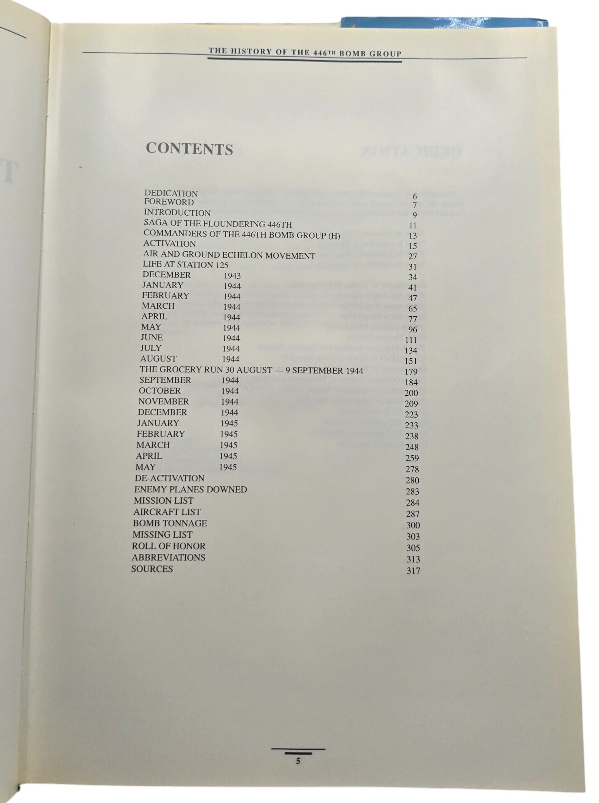 Original English Book – The History of the 446th Bomb Group (H) 1943–1945, compiled by Harold E. Jansen (1993) — image 2