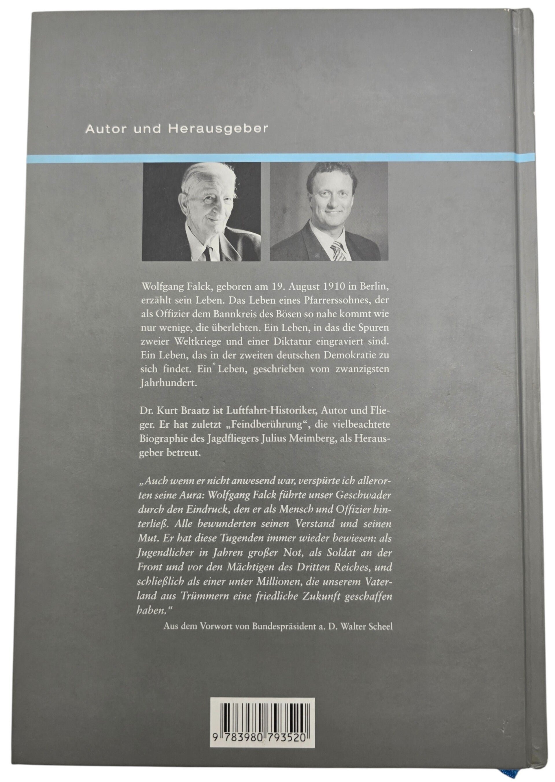 Original German Book – Falkenjahre: Erinnerungen 1910–2003, Wolfgang Falck, signed (2004) — image 6