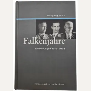 Original German Book – Falkenjahre: Erinnerungen 1910–2003, Wolfgang Falck, signed …