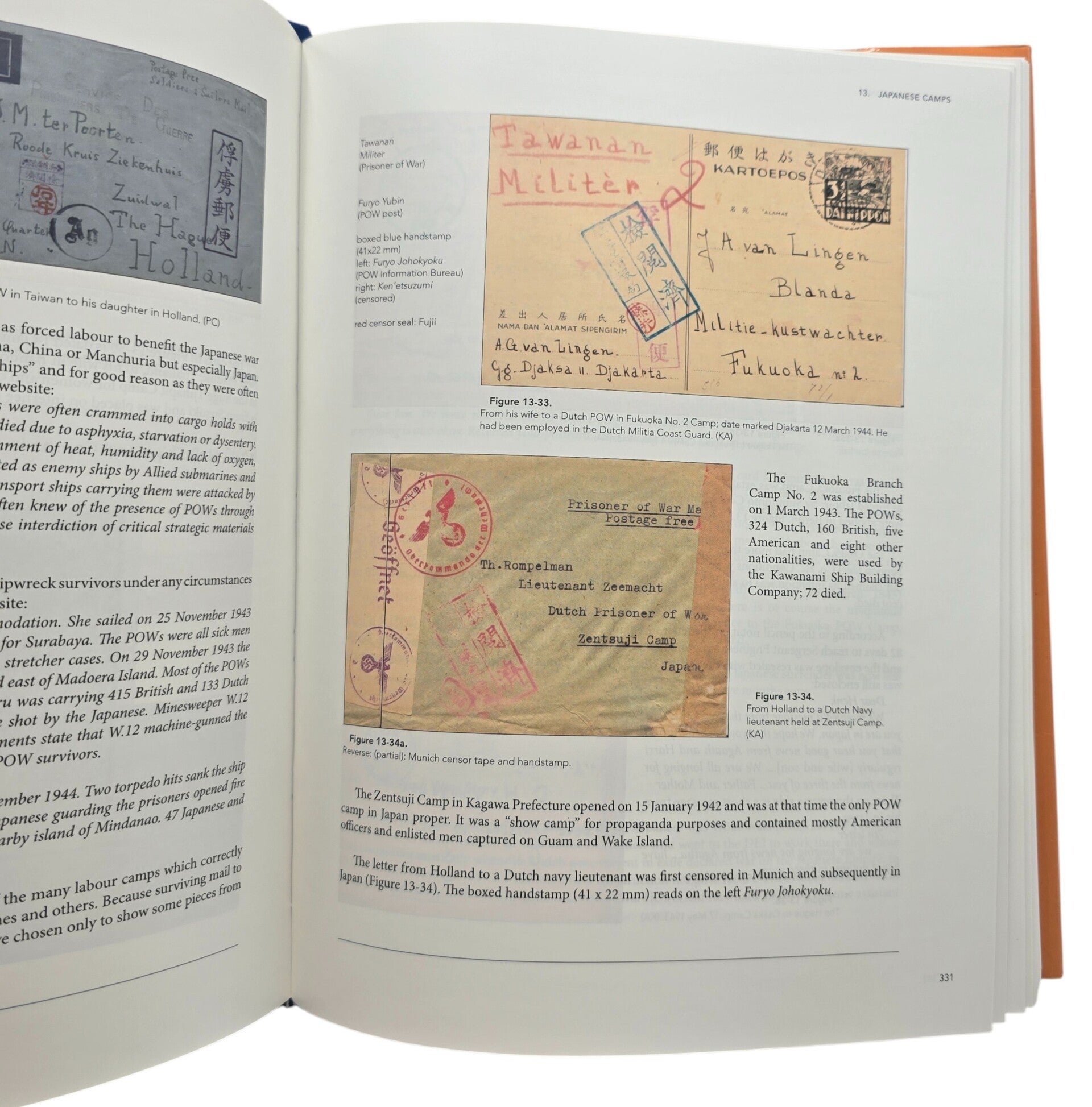 Original English Book – The Paper Trail: World War II in Holland and Its Colonies as Seen Through Mail and Documents, Kees Adema & Jeffrey Groeneweld (2013) — image 4