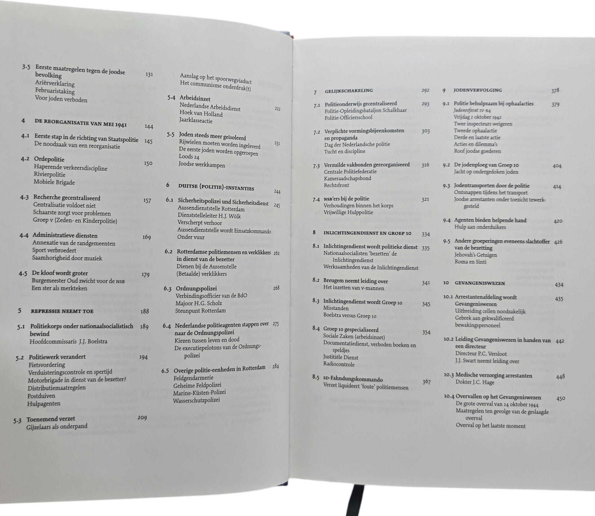 Original Dutch Book – Handhaven onder de nieuwe orde: De politieke geschiedenis van de Rotterdamse politie tijdens de Tweede Wereldoorlog, Frank van Riet (2008) — image 2