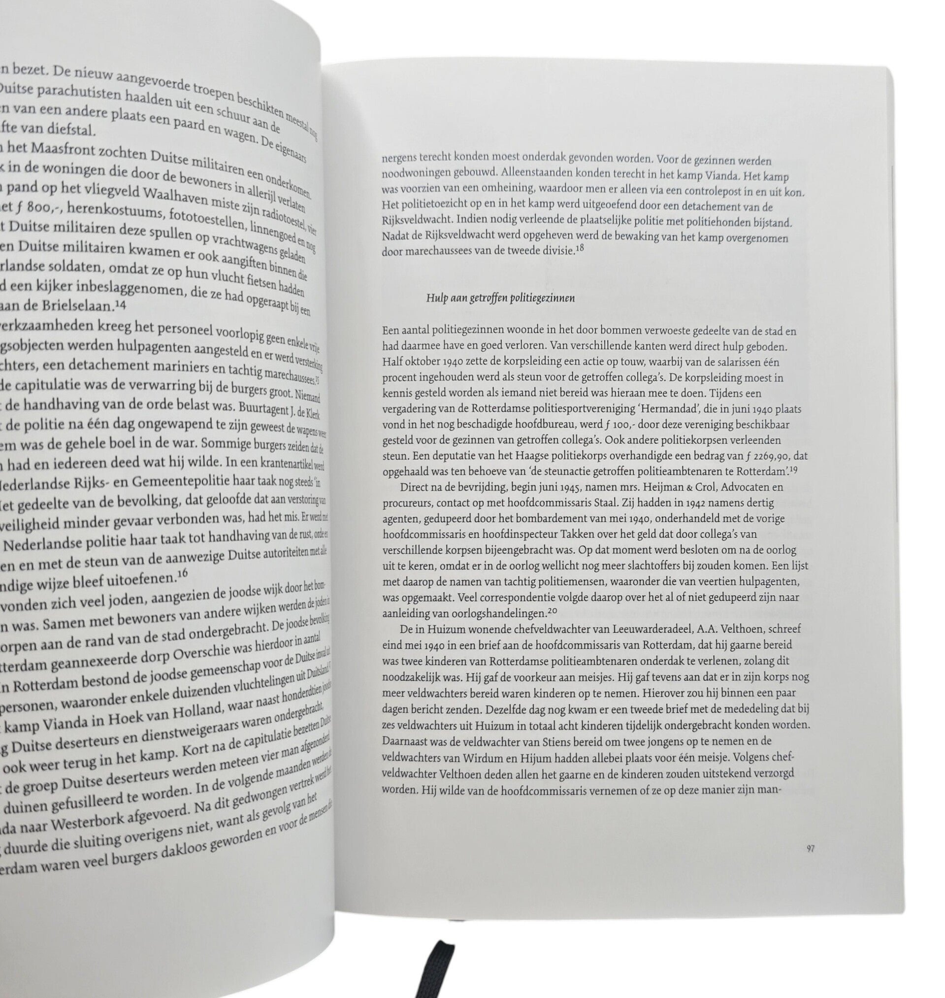 Original Dutch Book – Handhaven onder de nieuwe orde: De politieke geschiedenis van de Rotterdamse politie tijdens de Tweede Wereldoorlog, Frank van Riet (2008) — image 4