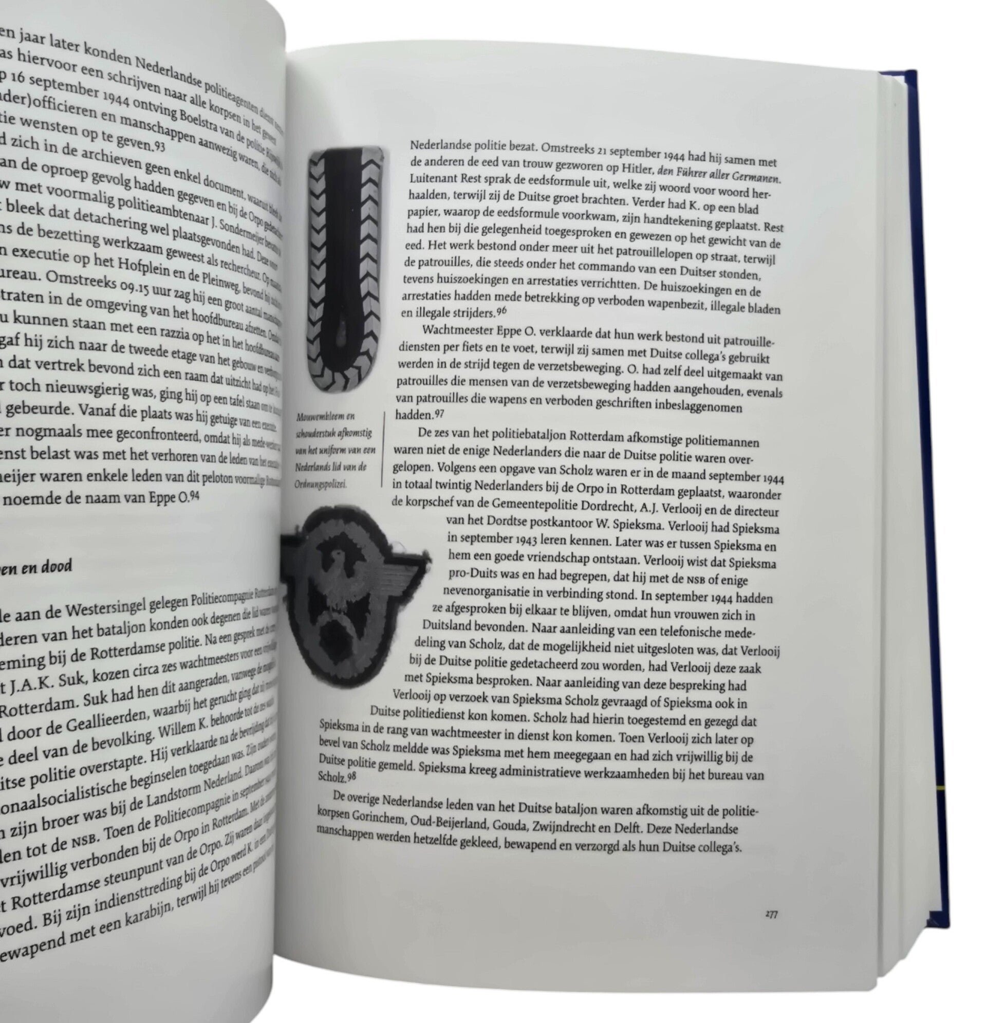 Original Dutch Book – Handhaven onder de nieuwe orde: De politieke geschiedenis van de Rotterdamse politie tijdens de Tweede Wereldoorlog, Frank van Riet (2008) — image 5