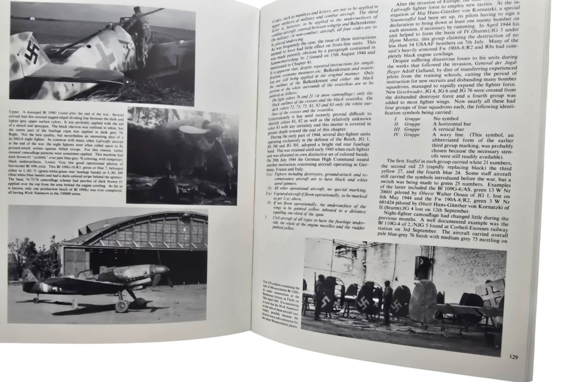 Original English Book – Luftwaffe Camouflage & Markings 1935–45, Vol. 3, J. R. Smith & J. D. Gallaspy (1983) — image 4