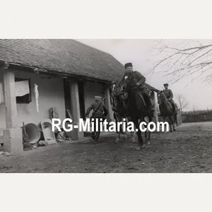 Original WW2 German Waffen SS Press Photo - Ostlegionen Eastern …