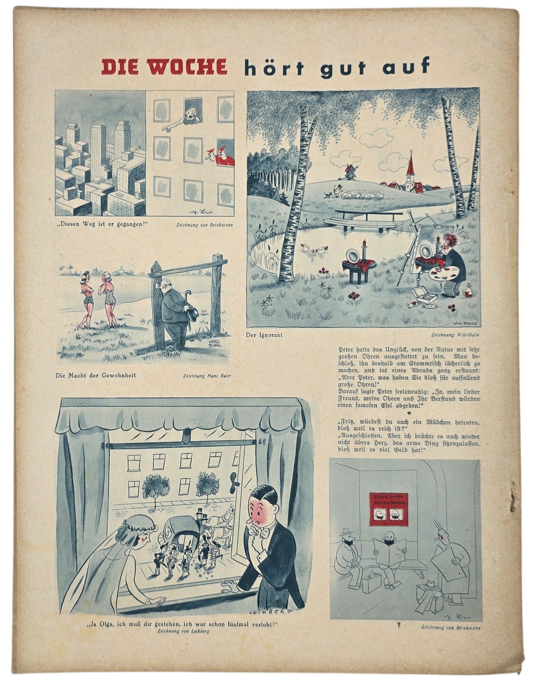 Original WW2 German Magazine - Die Woche No. 36, Adolf Hitler (1939) — image 5