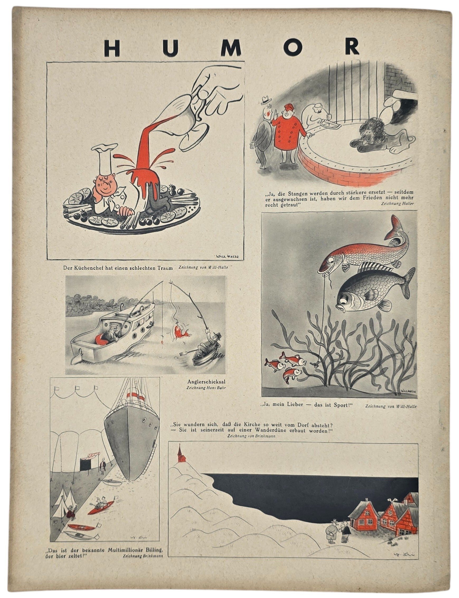 Original WW2 German Magazine - Die Woche No. 40, Invasion of Poland (1939) — image 3