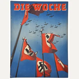Original WW2 German Magazine - Die Woche No. 40, Invasion …