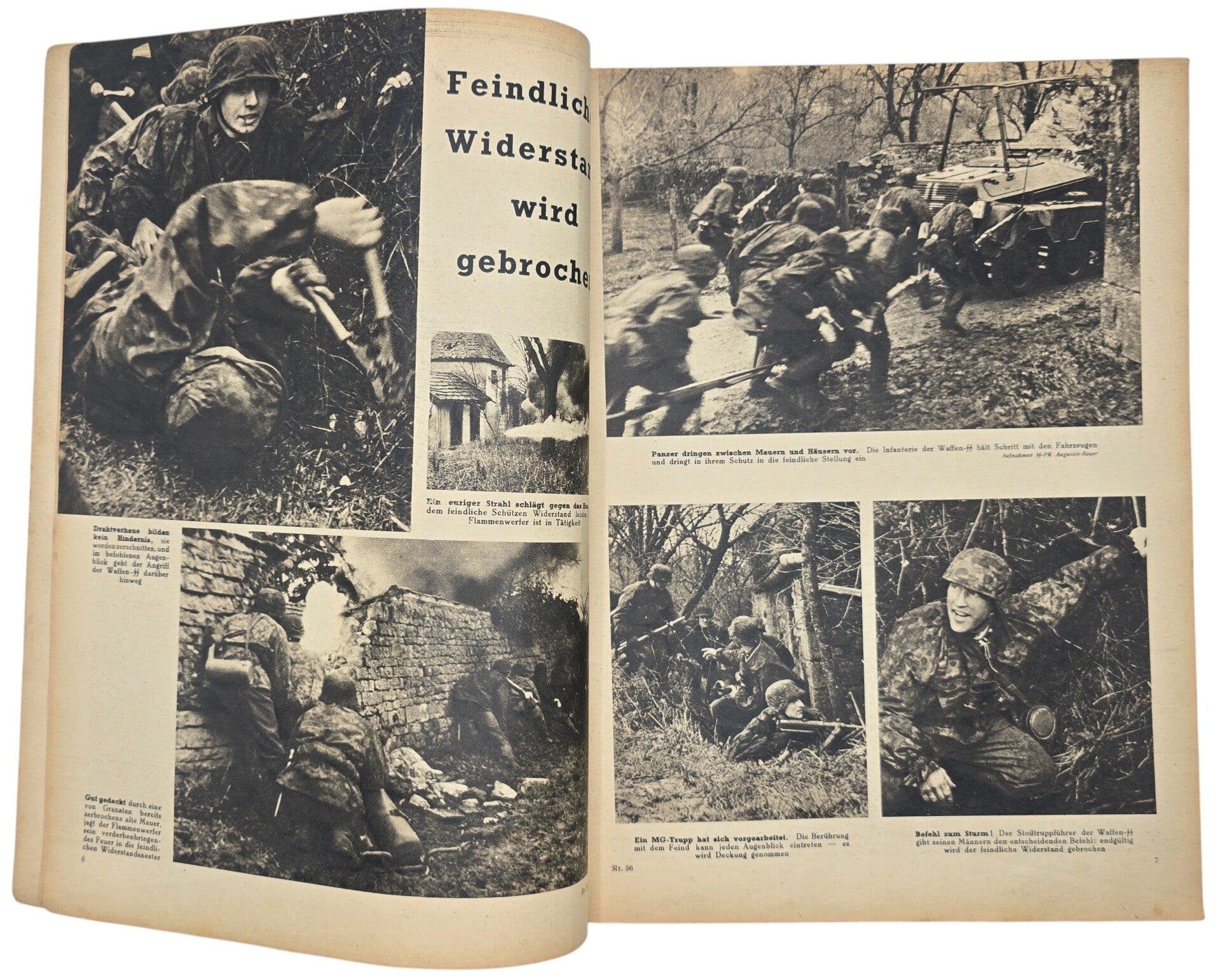 Original WW2 German Magazine - Die Woche No. 36, Großadmiral Dönitz & Herbert Wohlfarth (1941) — image 3