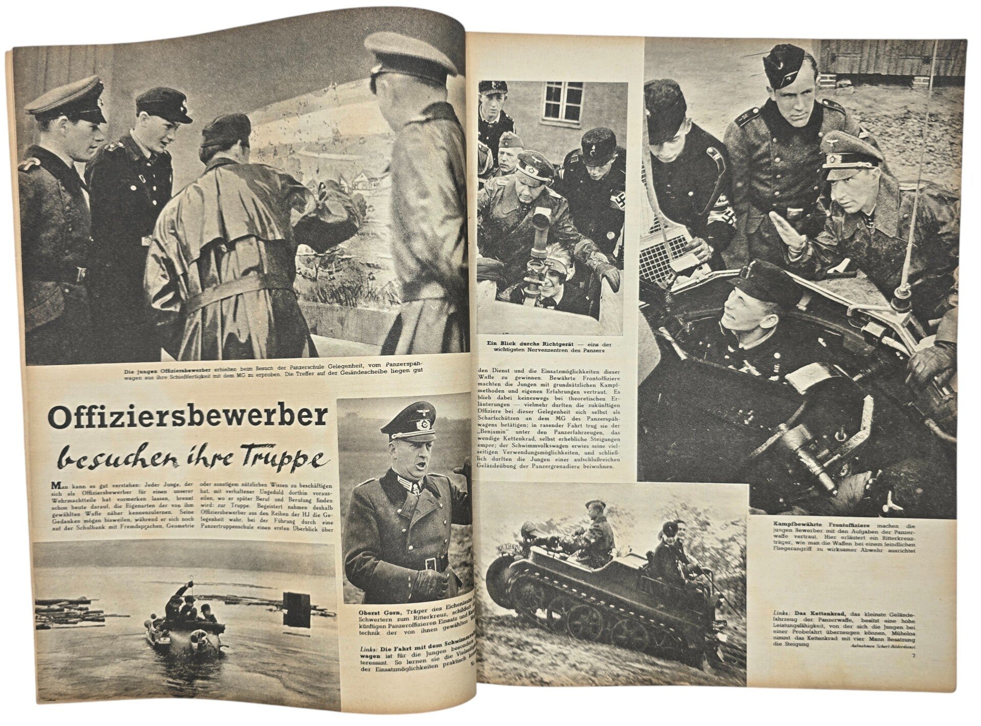 Original WW2 German Magazine - Die Woche No. 50, Großadmiral Dönitz & Reichsminister Speer (1943) — image 3