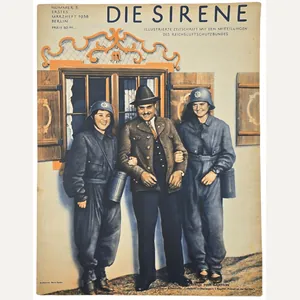 Original WW2 German RLB Magazine - Die Sirene, Nr. 5, …
