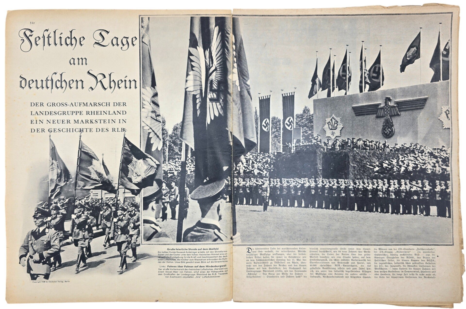 Original WW2 German RLB Magazine - Die Sirene, Nr. 12, Airplanes (1938) — image 2