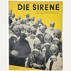 Original WW2 German RLB Magazine - Die Sirene, Nr. 19, …