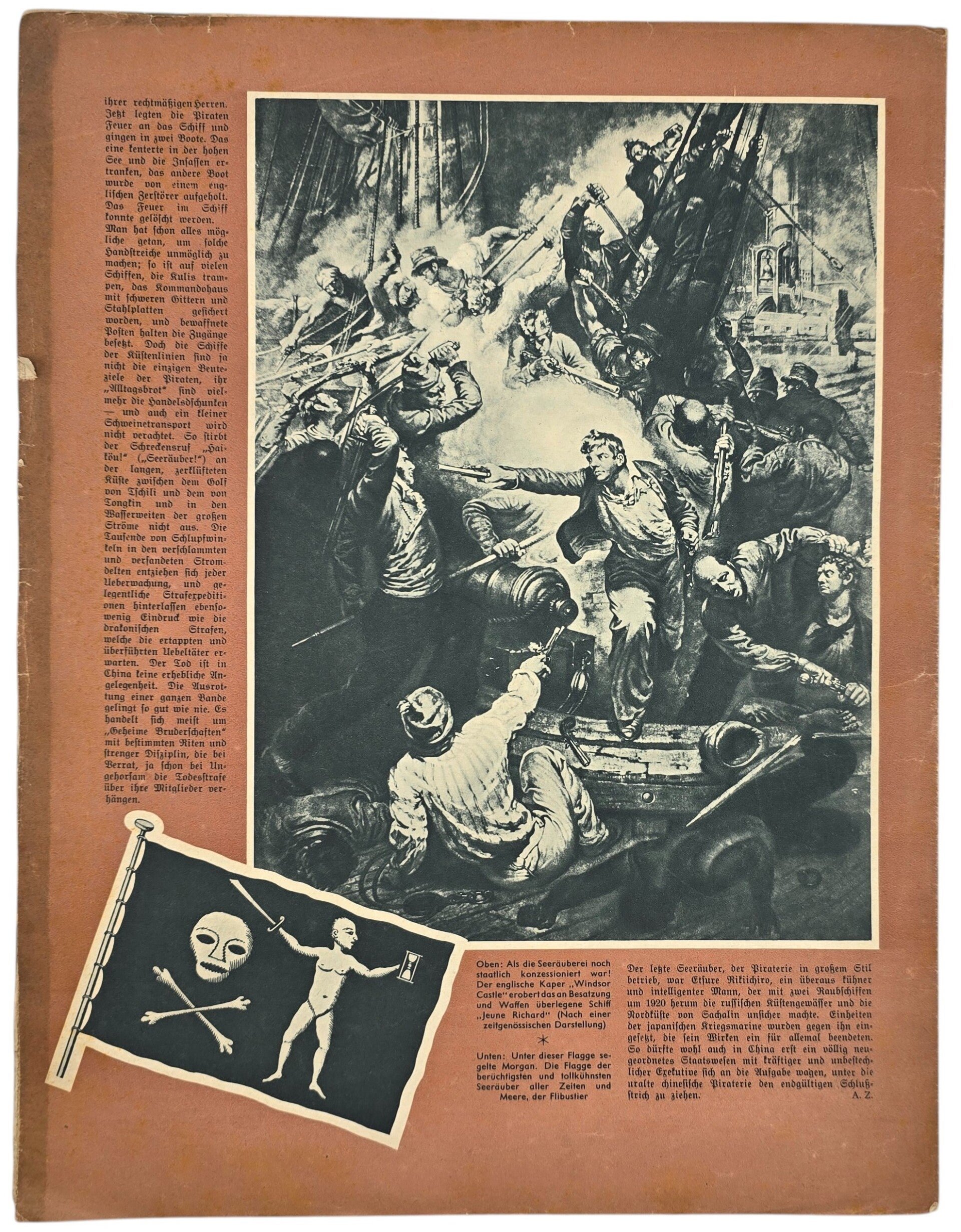 Original WW2 German RLB Magazine - Die Sirene, Nr. 21, Luftschutz females (1938) — image 3