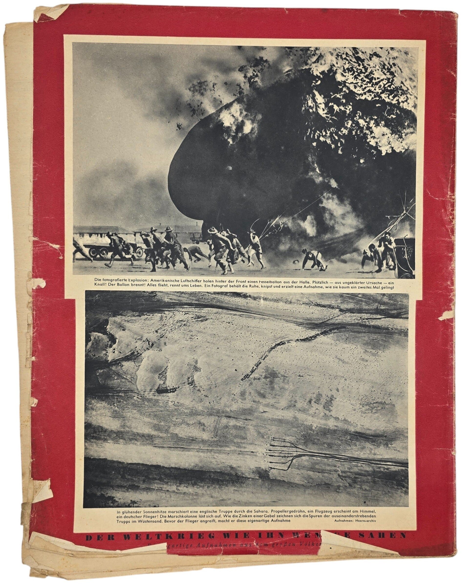 Original WW2 German RLB Magazine - Die Sirene, Nr. 25, WHW Winterhilfswerk (1938) — image 3