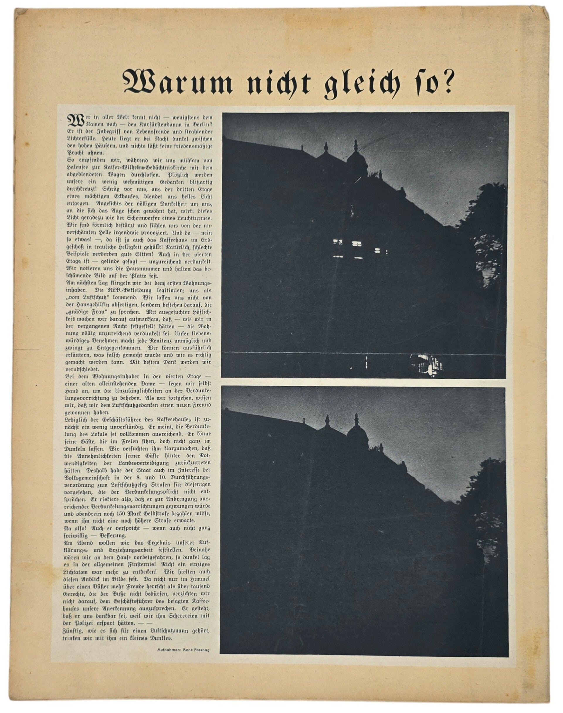 Original WW2 German RLB Magazine - Die Sirene, Nr. 21, Ortsgruppen-Ausgabe, Fliegerwacht am MG (1939) — image 3