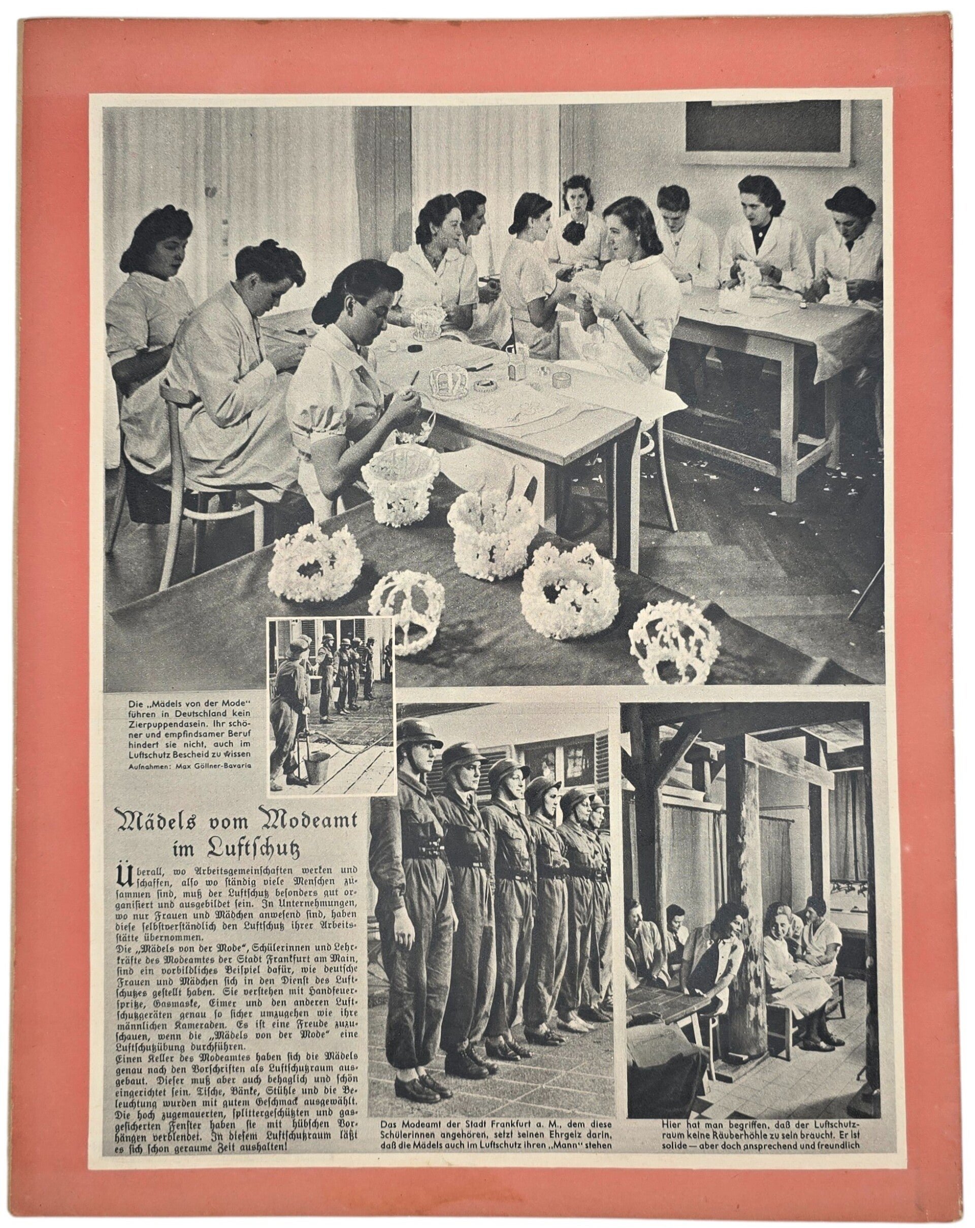 Original WW2 German RLB Magazine - Die Sirene, Nr. 11, Luftwaffe Flak (1940) — image 3