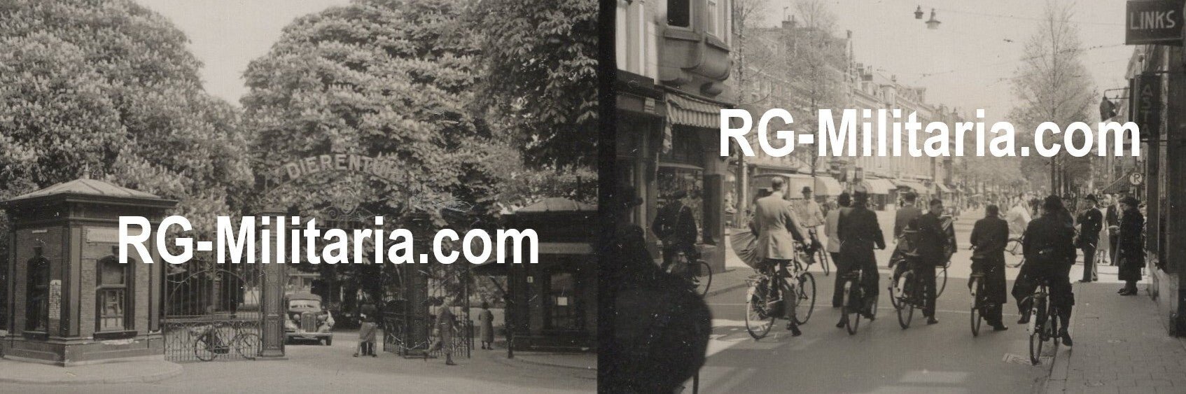 Original WW2 German Photo - Snapshots of The Hague, Wehrmacht staff car, Holland — image 4