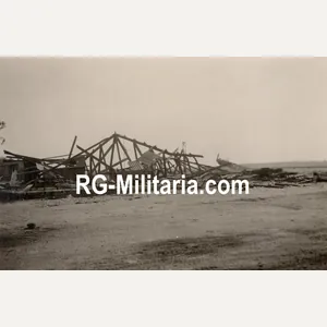 Original WW2 German Photo - Damage at Fliegerhorst Gilze Rijen, …