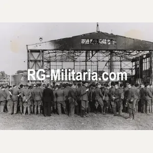 Original WW2 German Press Photo - German and Dutch soldiers …