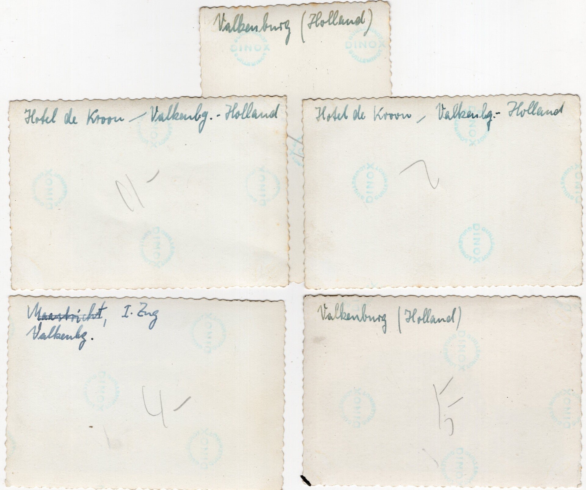 Original WW2 German Photo - RAD Reichsarbeitsdienst in Valkenburg, Hotel de Kroon, Holland — image 7