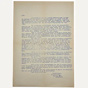 Original WW2 Dutch LBD Document - Luchtbeschermingsdienst Blokhoofd information Reeweg, …