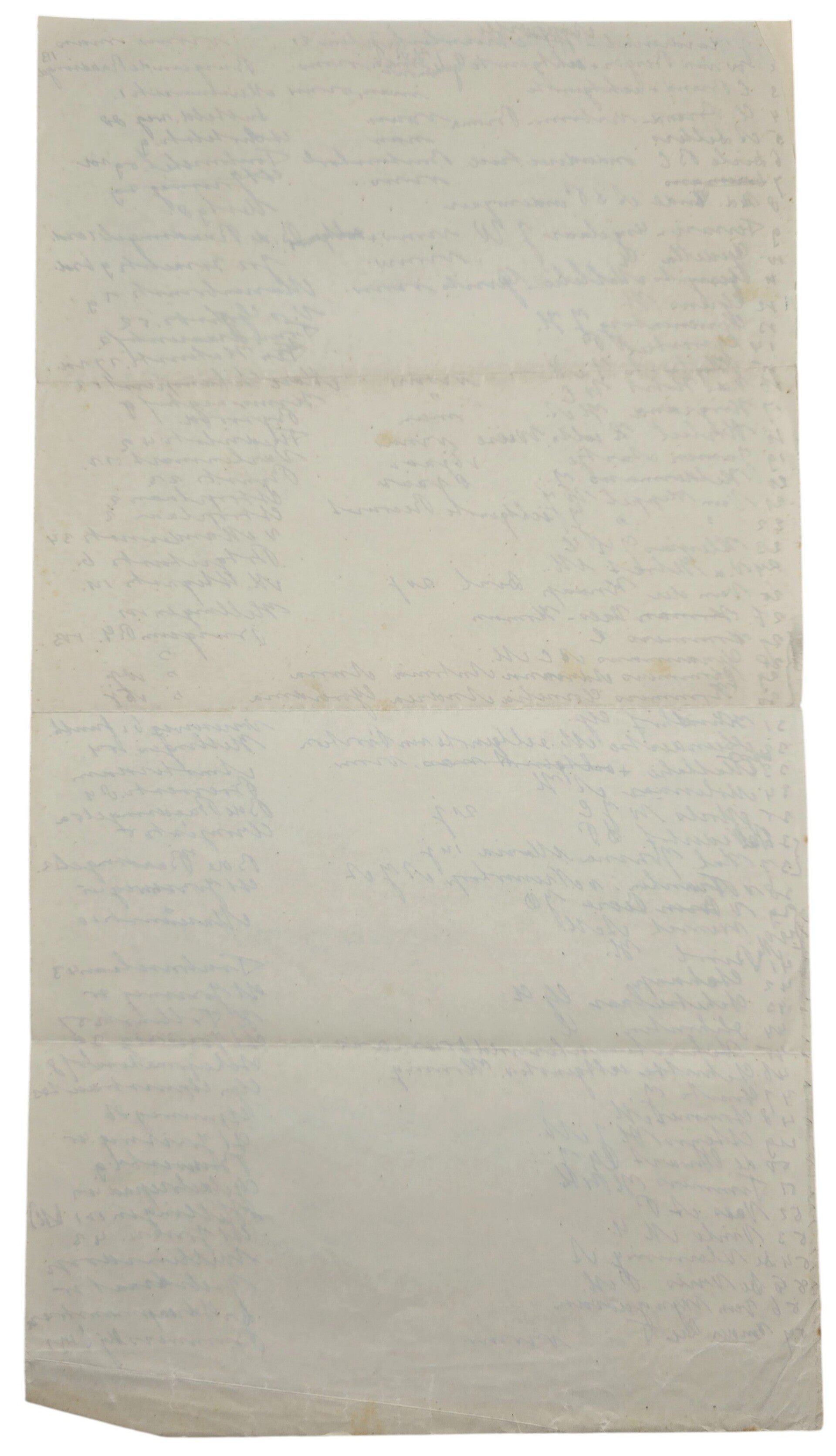 Original WW2 Dutch Document - List of killed civilians from Dordrecht from the RAF bombing on Park Merwestein, October (1944) — image 2