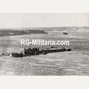 Original WW2 German Waffen SS Press Photo - Destroyed Soviet …