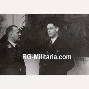 Original WW2 Dutch Collaboration NSB Press Photo - Appointment of …