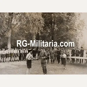 Original WW2 Dutch Collaboration NSB Press Photo - Reichskommissar Seyss-Inquart …