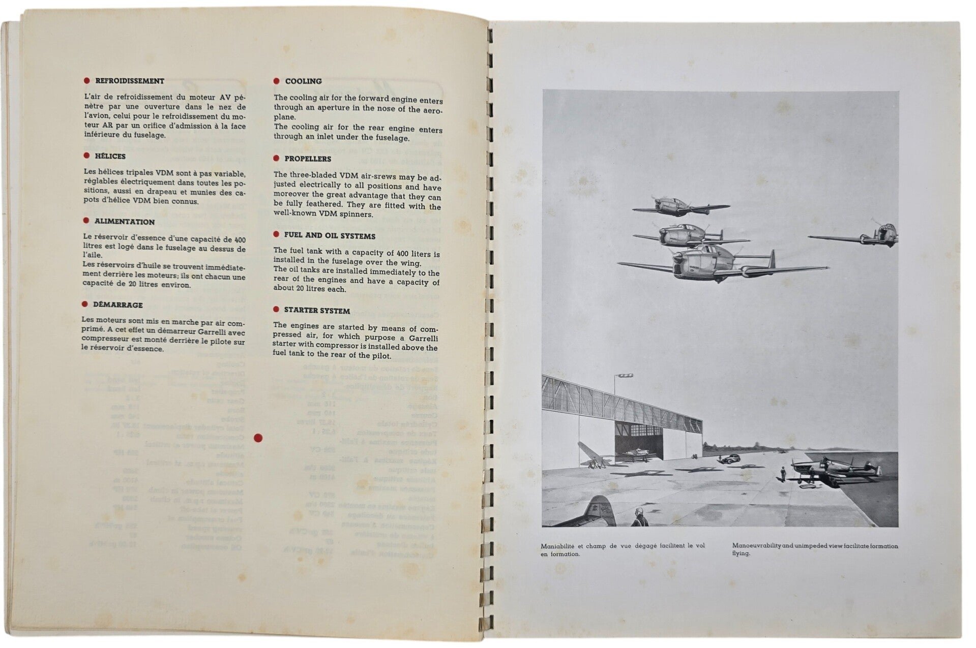 Original WW2 Dutch Brochure - Fokker D23 fighter plane sales brochure (1938) — image 6