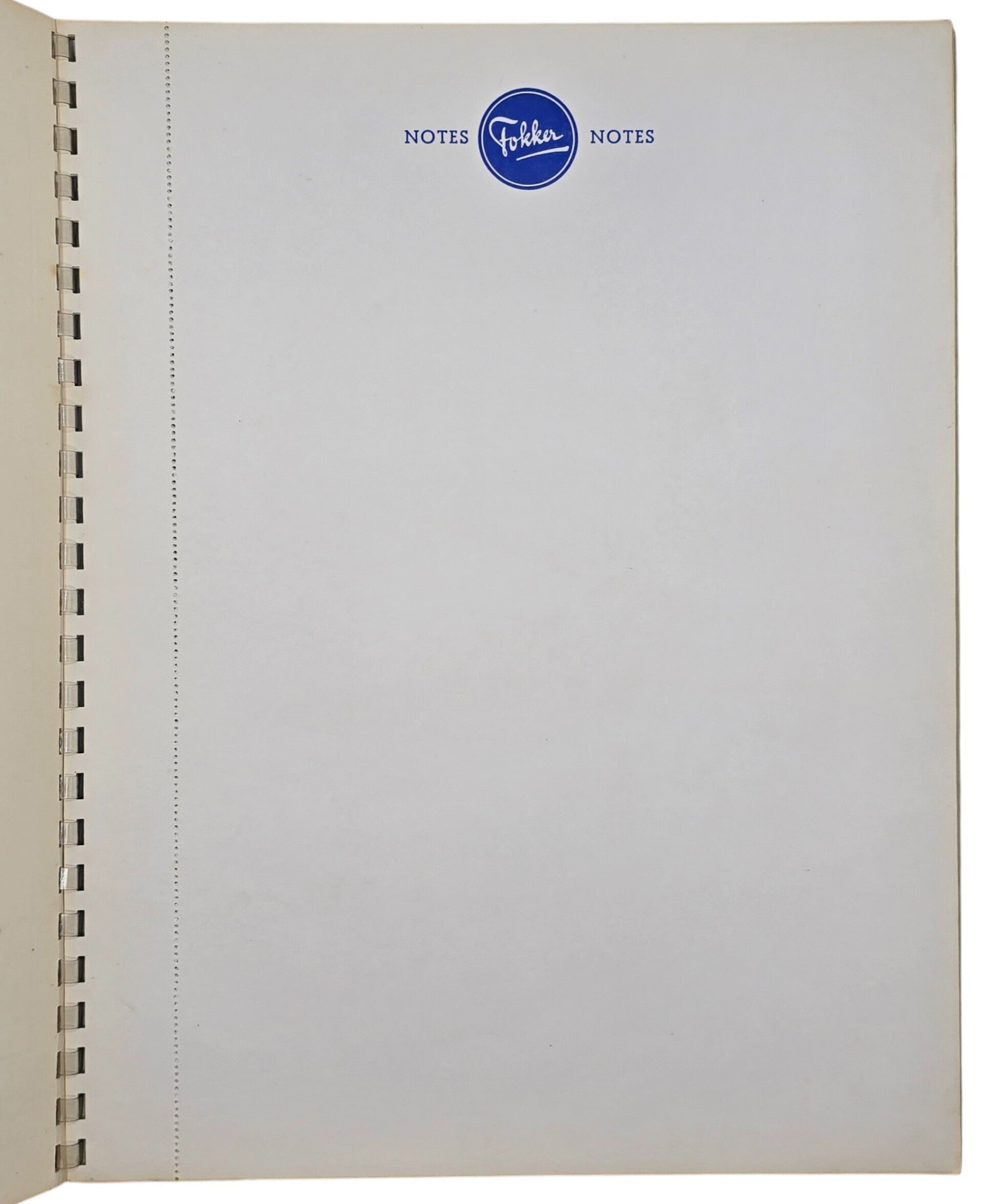 Original WW2 Dutch Brochure - Fokker D23 fighter plane sales brochure (1938) — image 9