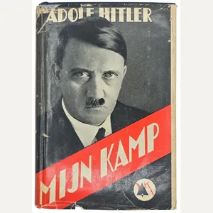 Original WW2 Dutch Book - Mijn Kamp, Adolf Hitler, 5th …
