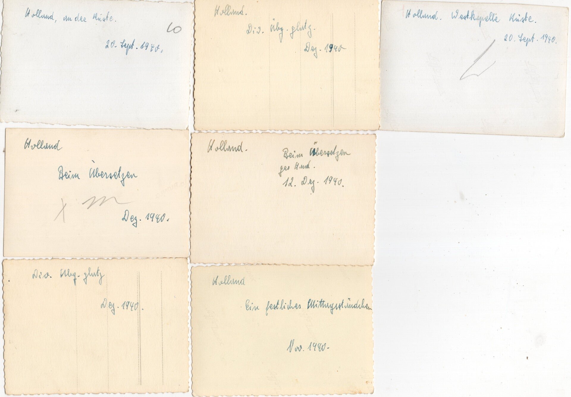 Original WW2 German Photo - Kustenartillerie in Geertruidenberg & Westkapelle, Zeeland, Holland (1940) — image 2