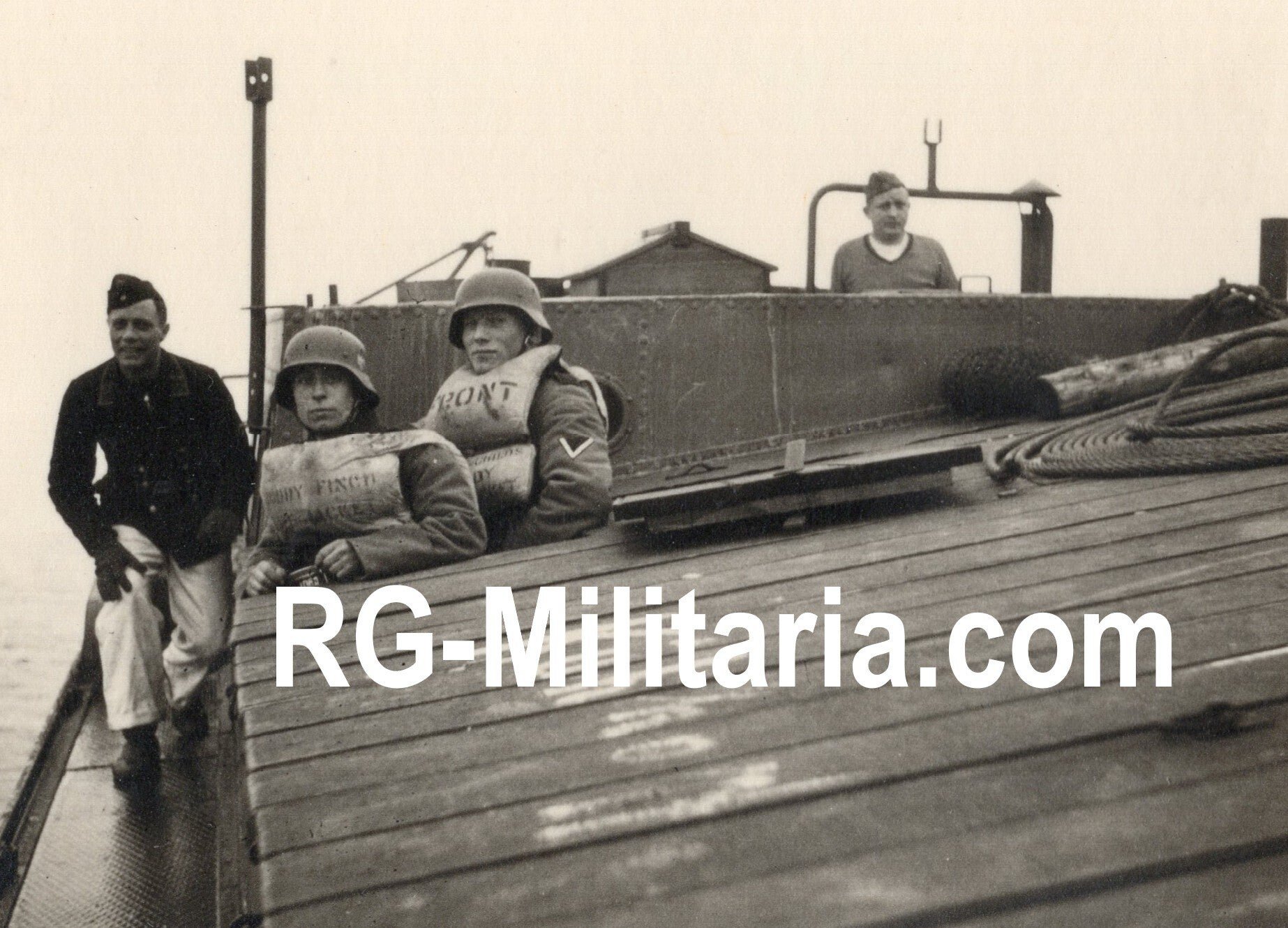 Original WW2 German Photo - Kustenartillerie in Geertruidenberg & Westkapelle, Zeeland, Holland (1940) — image 4