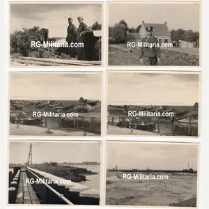 Original WW2 German Photo - German soldiers + bunker in …
